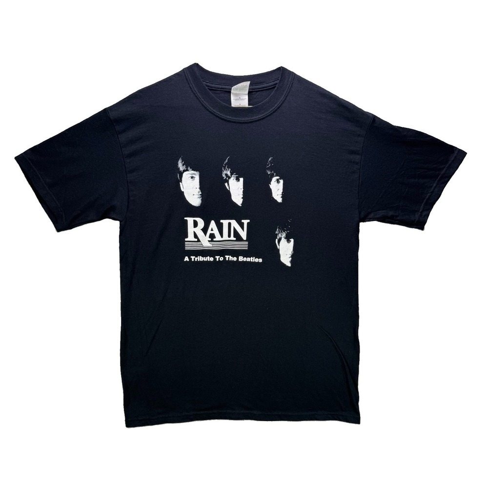 Rain A Tribute To The Beatles Shirt Adult Medium Rock Band Tour Gildan